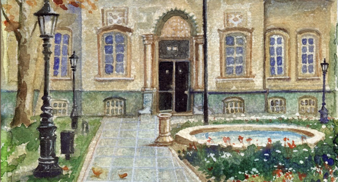 اثری از حمید رضا سلیمانی از هنرمندان انتشارات حوزه مشق