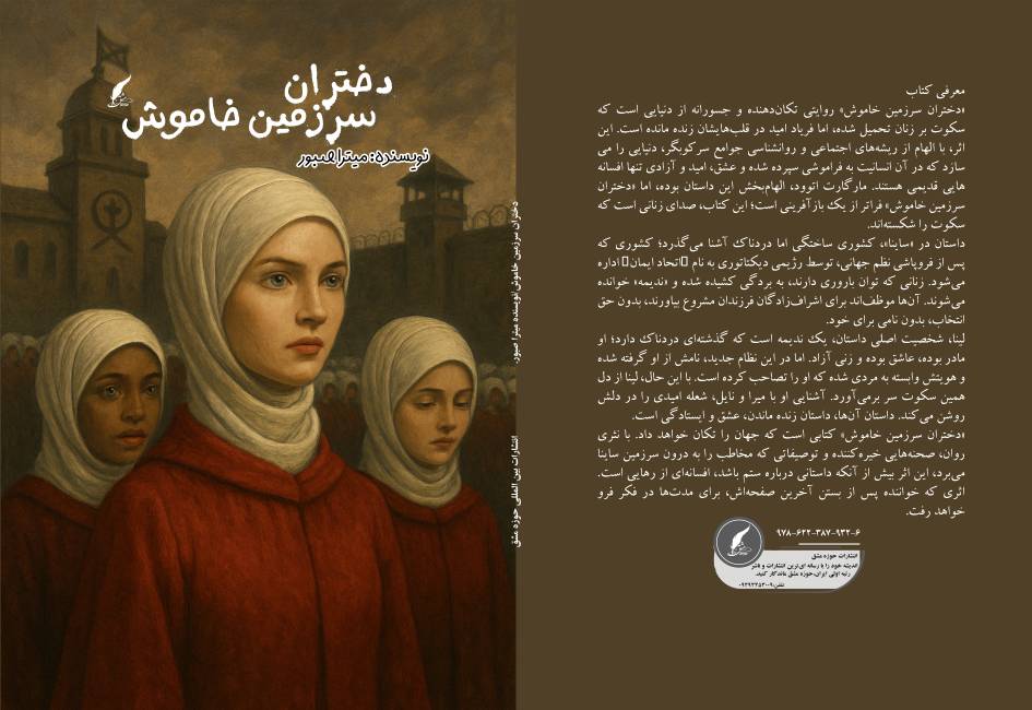 کتاب «دختران سرزمین خاموش» نوشته میترا صبور توسط انتشارات حوزه مشق منتشر شد