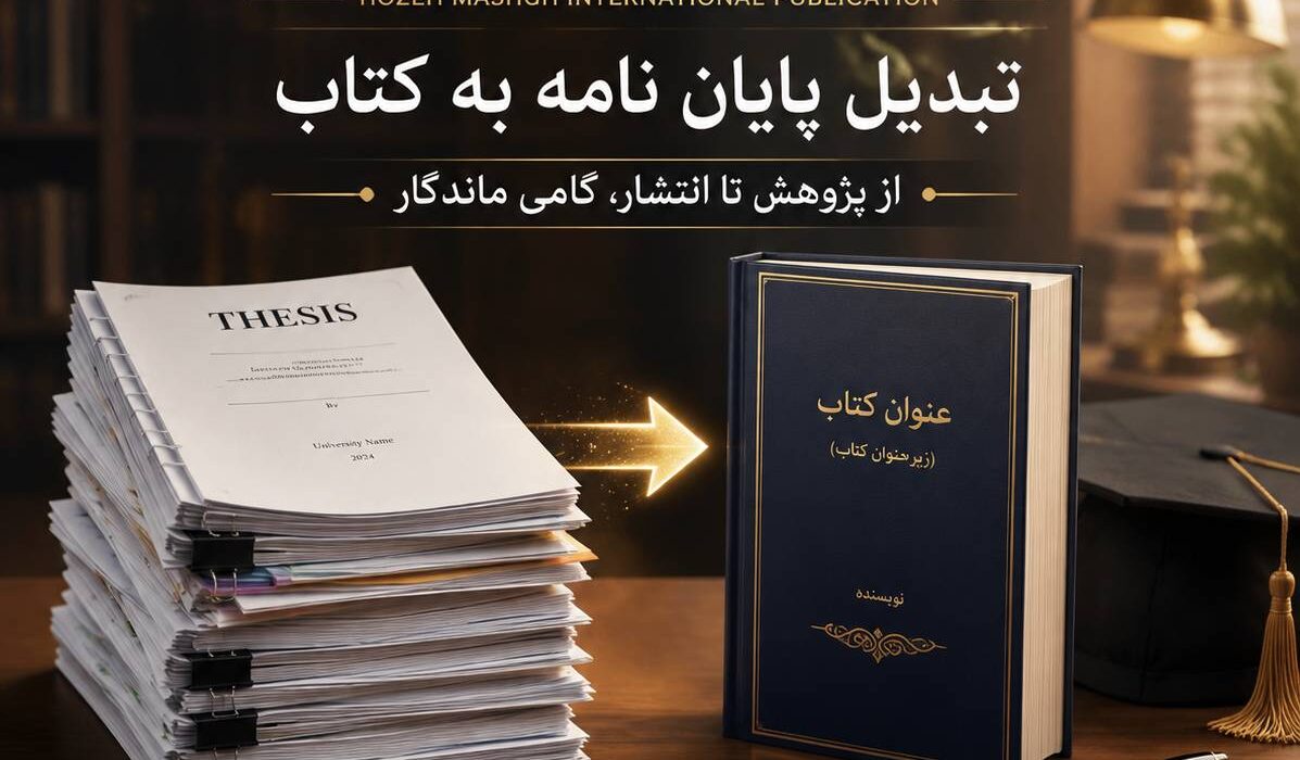 فرصتی طلایی برای فارغ‌التحصیلان و اساتید؛ تبدیل پایان‌نامه و رساله دکتری به کتابی معتبر با خدمات تضمینی انتشارات بین‌المللی حوزه مشق